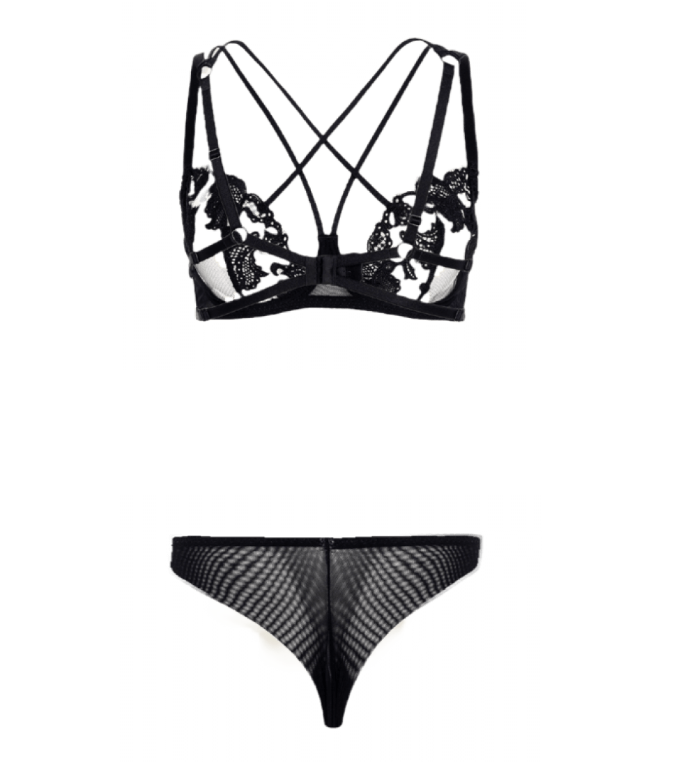 Black Lace Lingerie